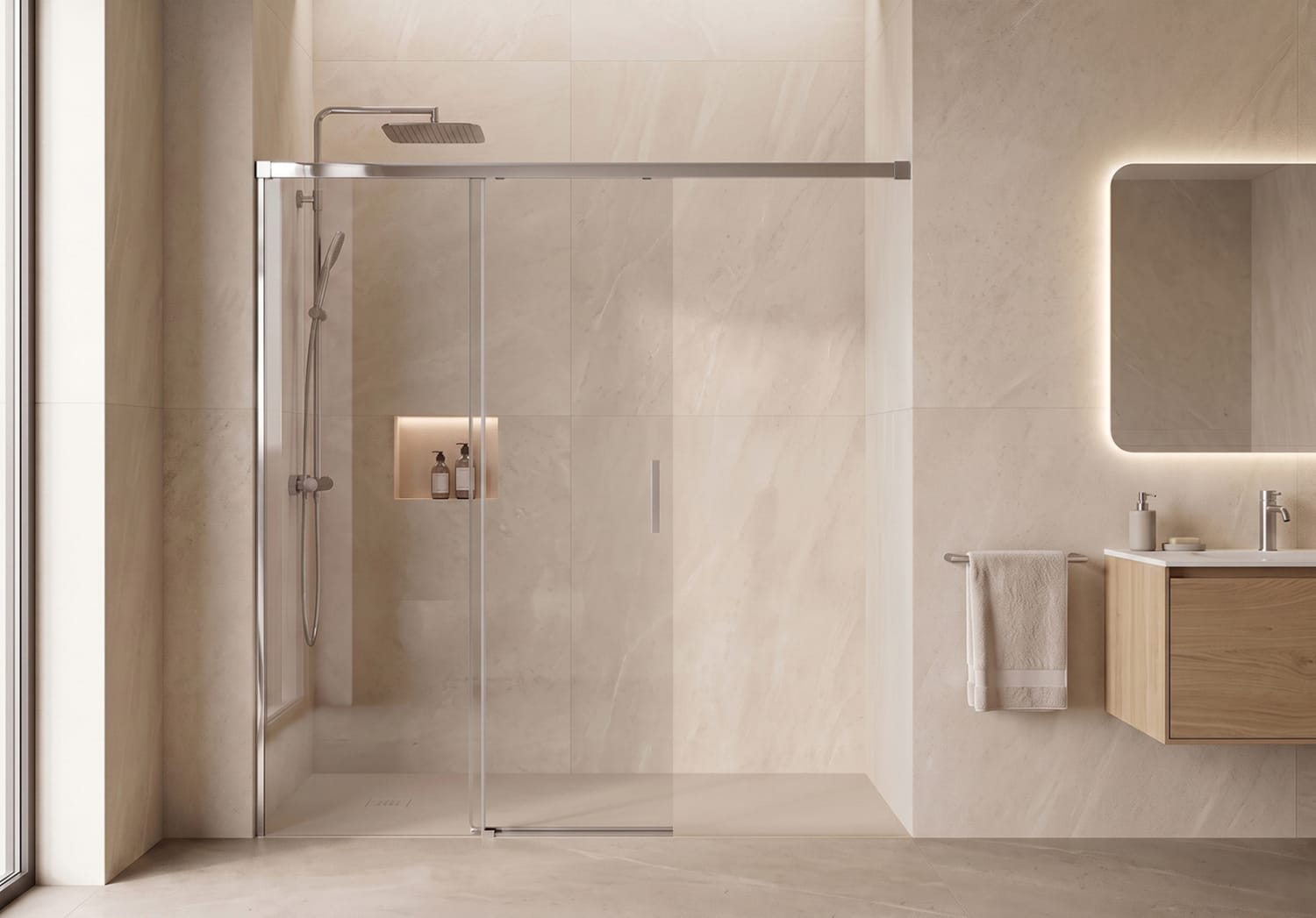 Paroi de douche Bruntec Galaxy (700) Principal 0