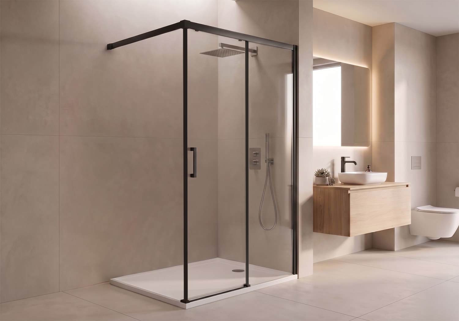 Paroi de douche Bruntec Galaxy (700) Principal 3