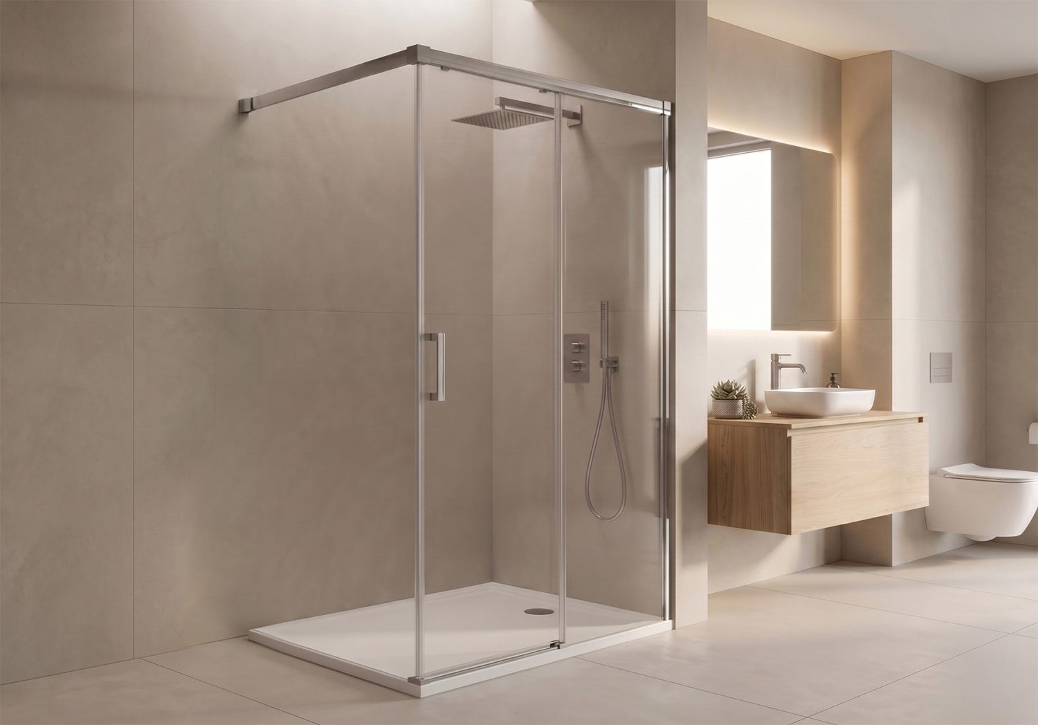 Paroi de douche Bruntec Galaxy (700) Principal 1