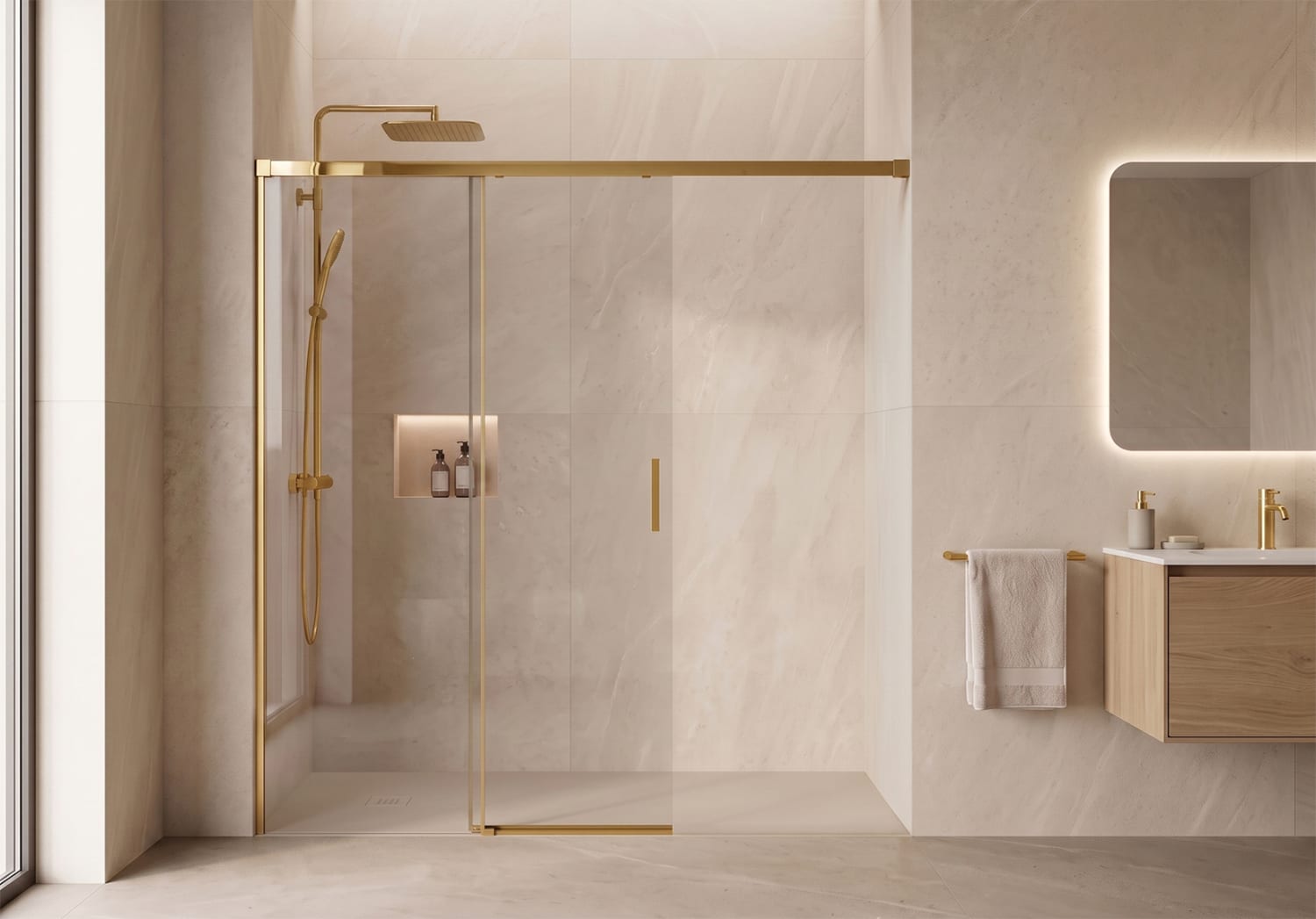 Paroi de douche Bruntec Galaxy (700) Principal 12