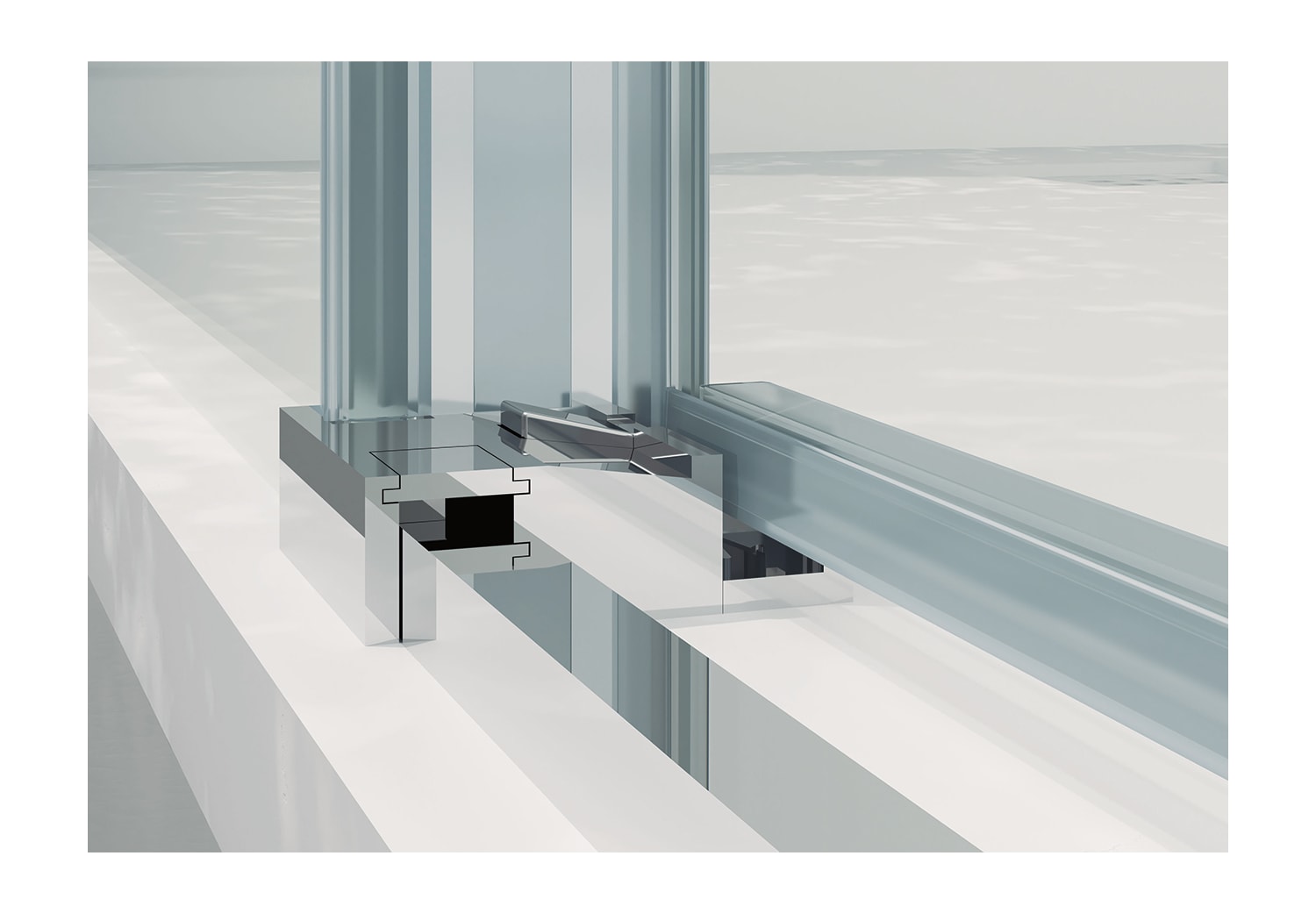 Paroi de douche Bruntec Galaxy (700) Detalle 16
