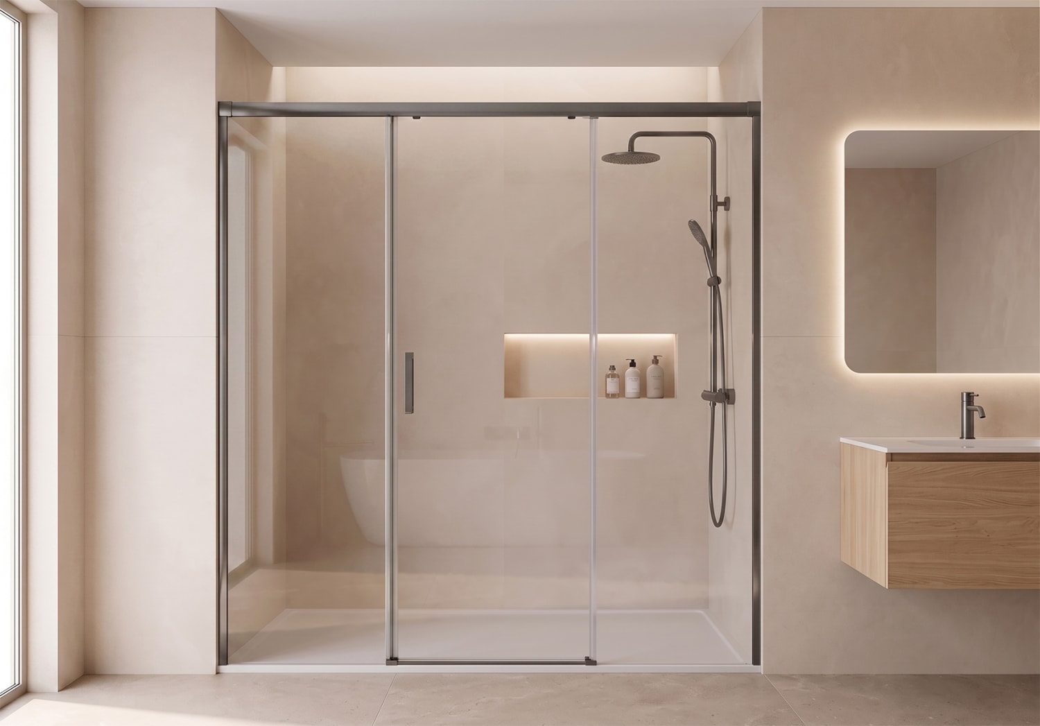 Paroi de douche Bruntec Galaxy 900 Principal 6