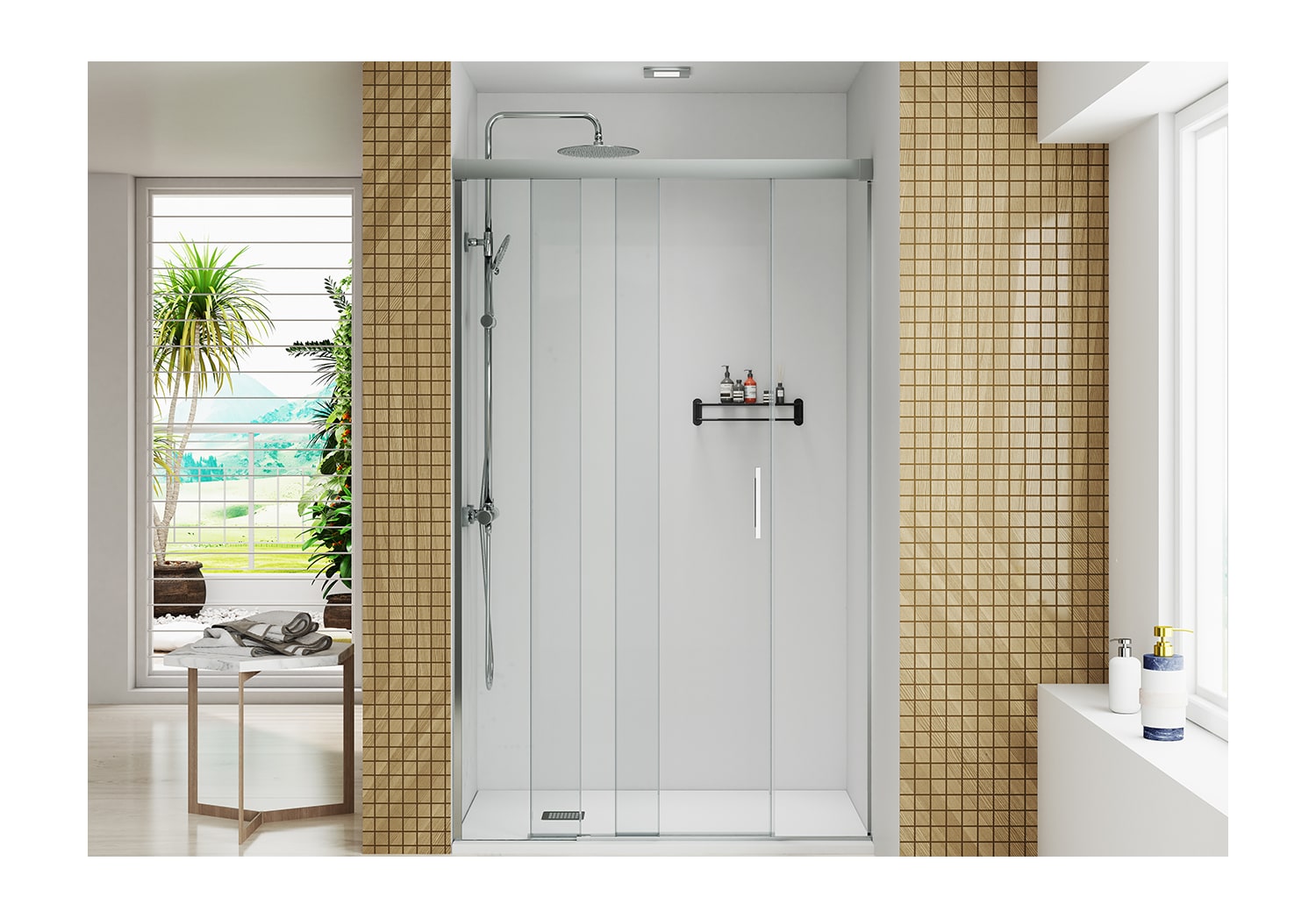 Paroi de douche Tiber Detalle 7