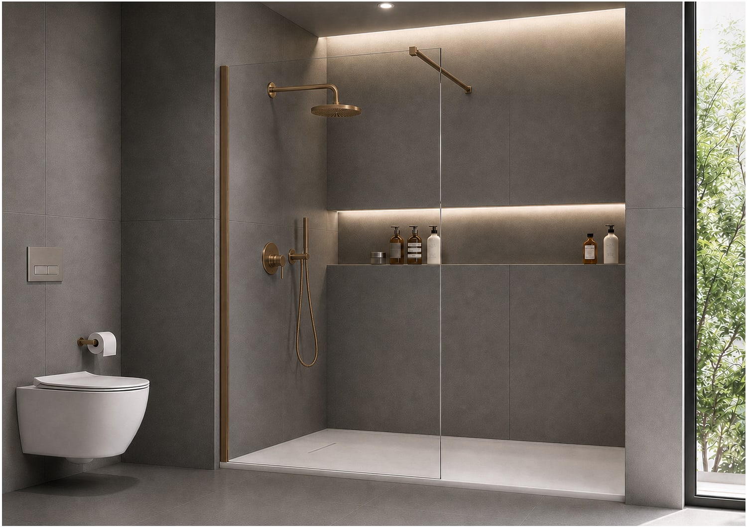 Paroi de douche fixe -Kassandra- Fresh (FR633) Principal 3