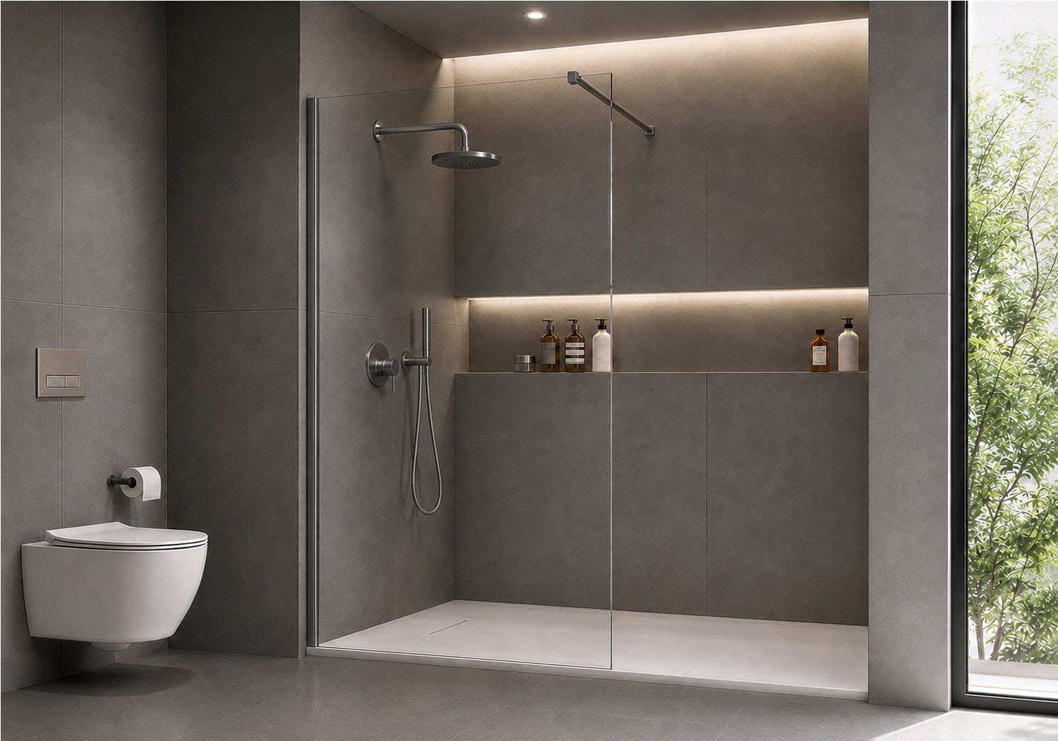 Paroi de douche fixe -Kassandra- Fresh (FR633) Principal 2
