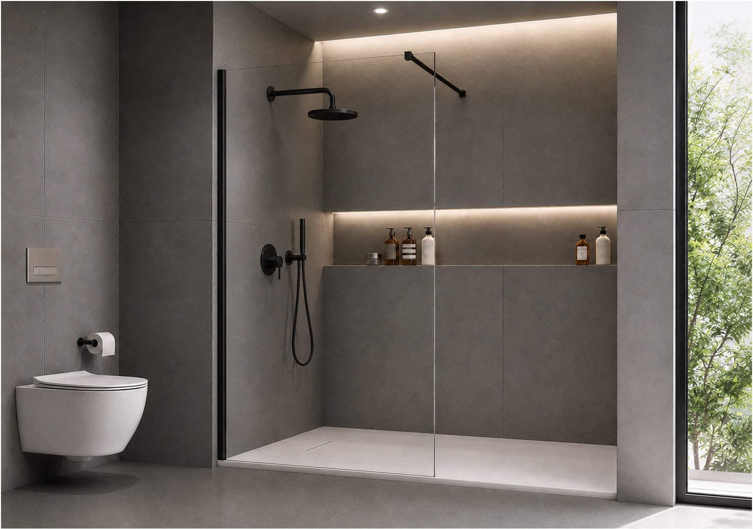 Paroi de douche fixe -Kassandra- Fresh (FR633) Principal 1