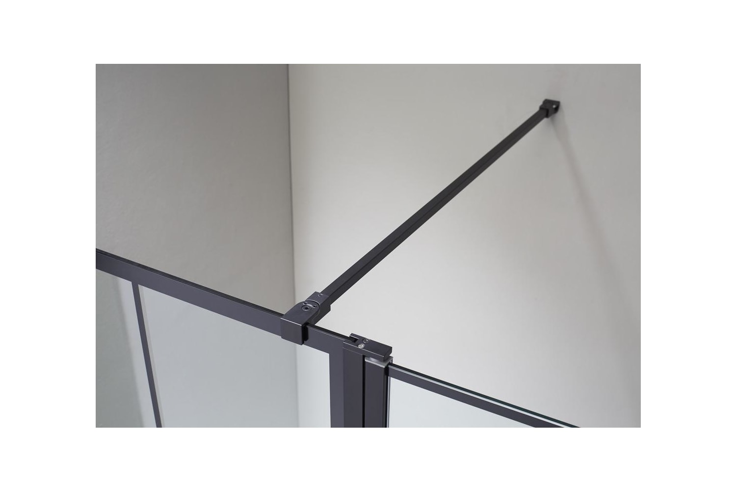 Paroi de douche Screen GME Black Chess Detalle 1
