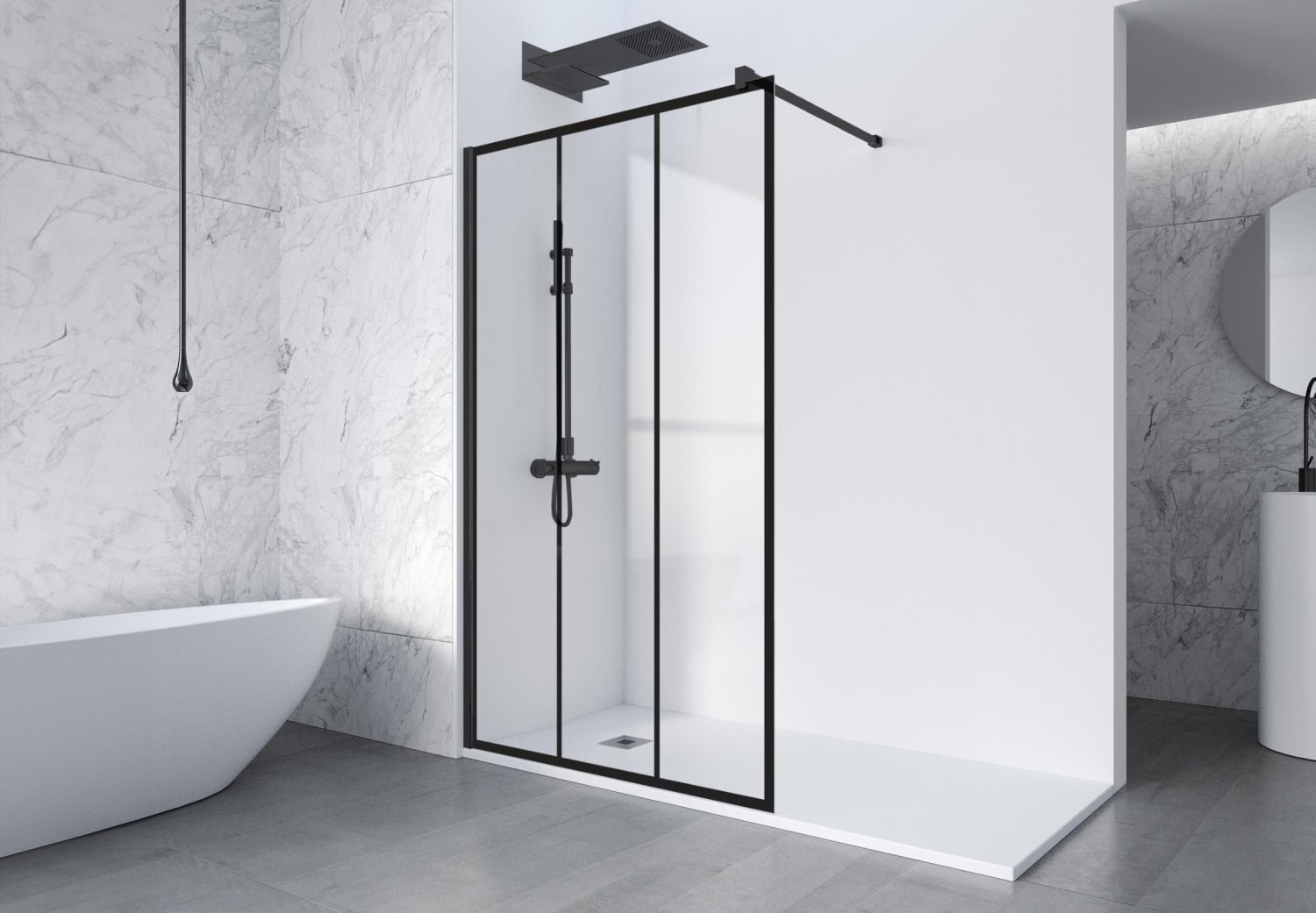 Paroi de douche Profiltek One (OT-2000) Principal 3