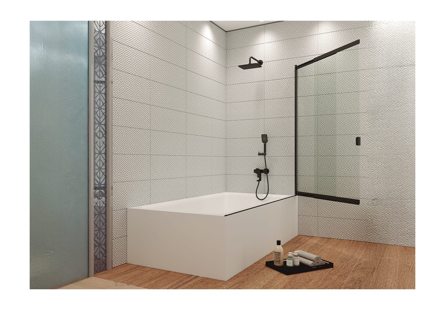 Pare-baignoire Bruntec Ares (500) Detalle 0