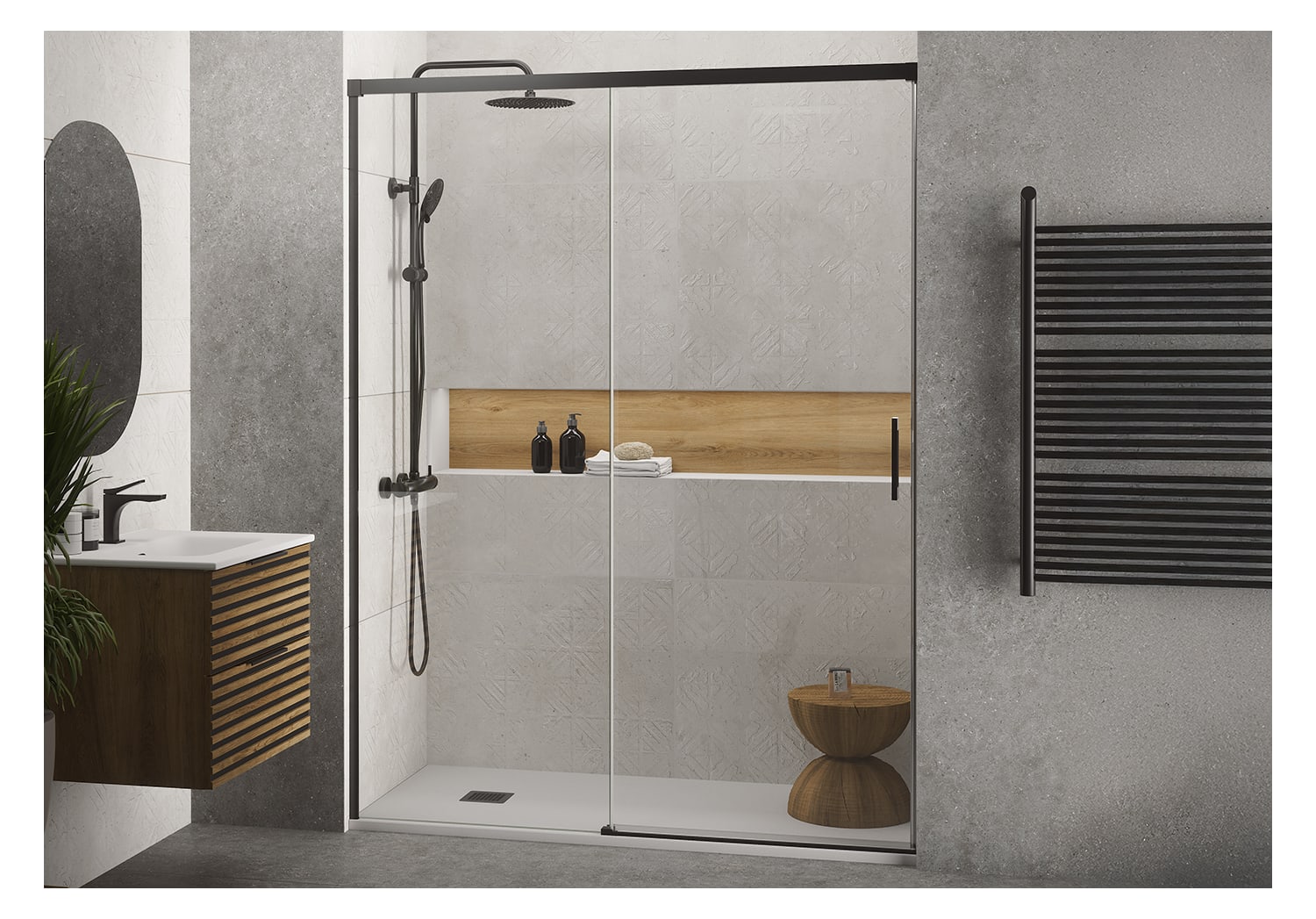 Paroi de douche Oslo Principal 3