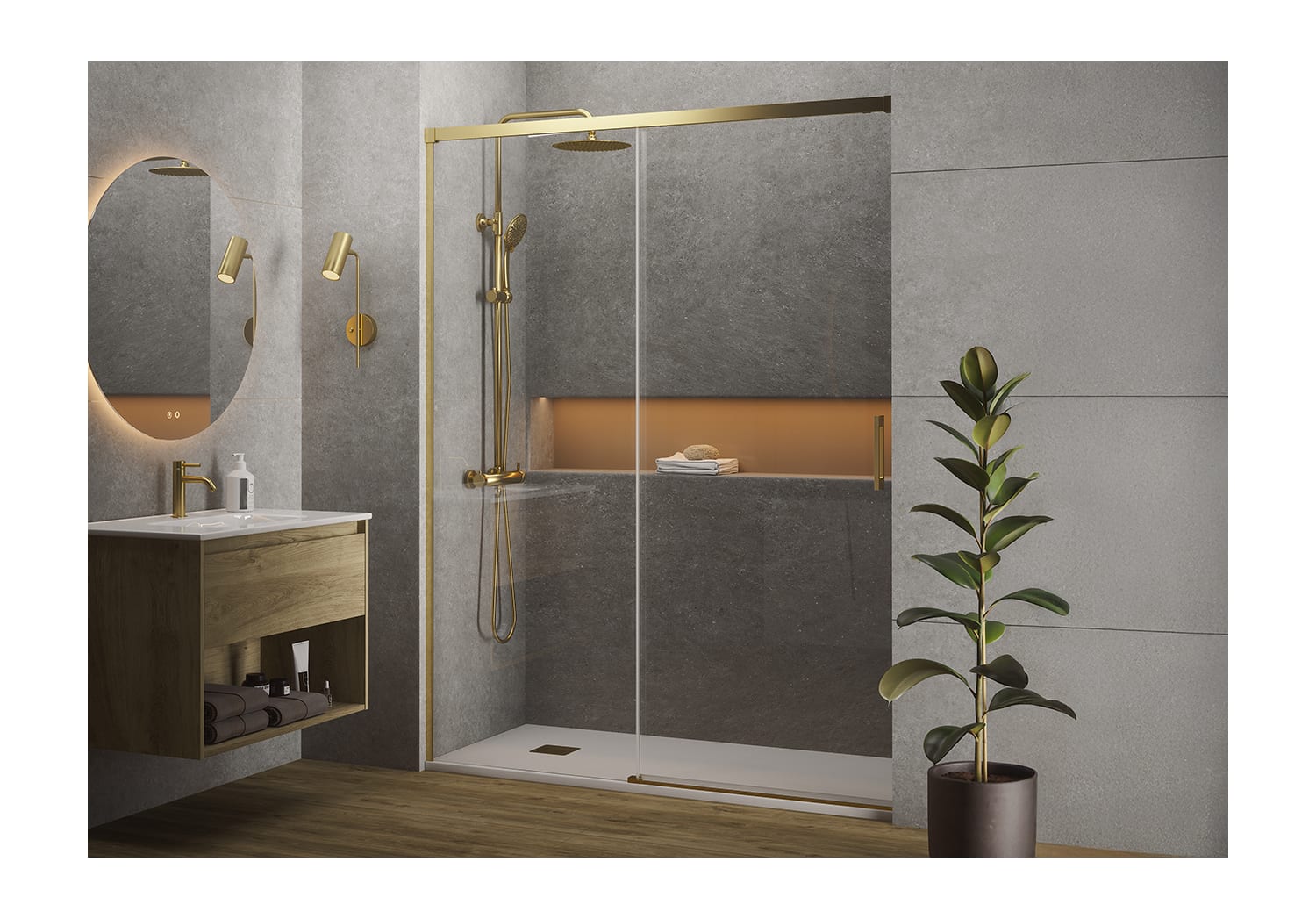 Paroi de douche Oslo Principal 6