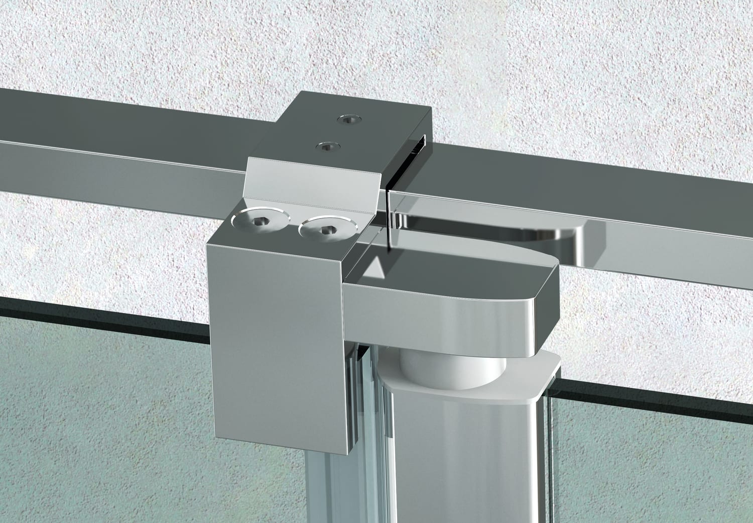 Paroi de douche pivotante Paroi de douche Kemi Detalle 3