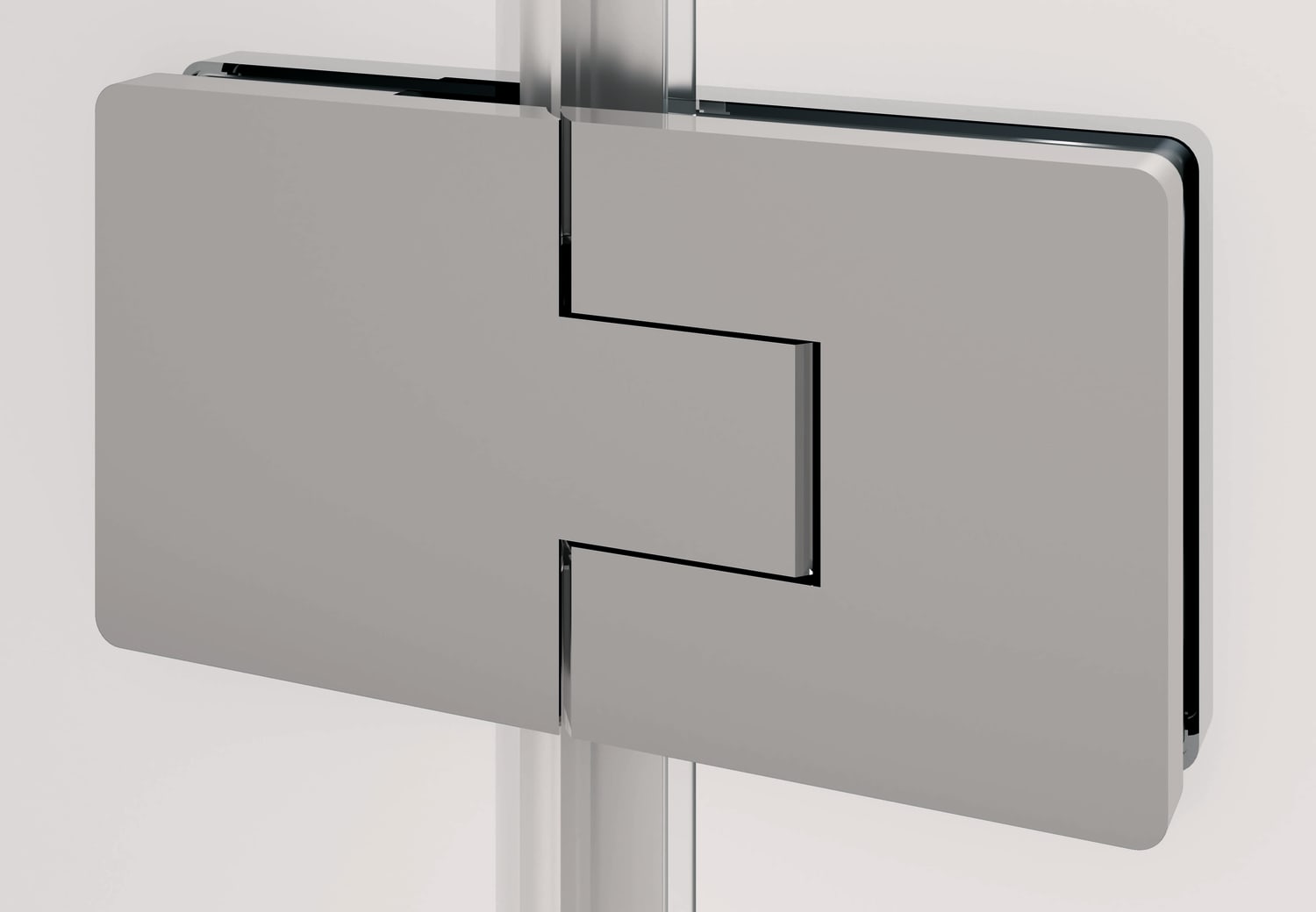 Paroi de douche angulaire Bruntec Kira (400B) Detalle 1