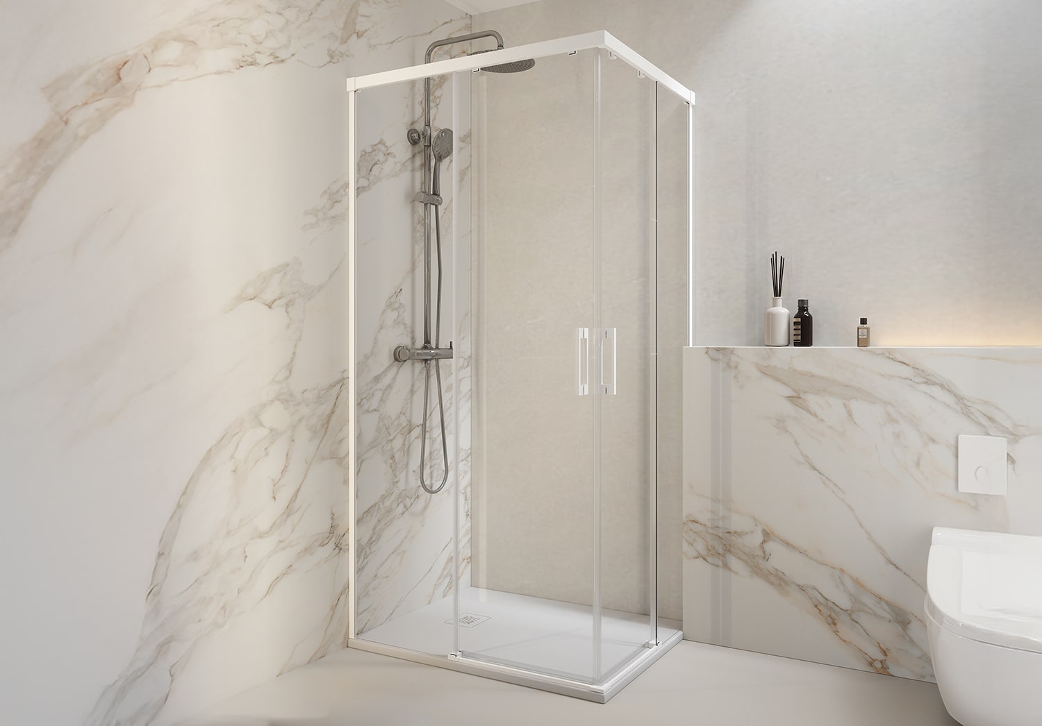 Paroi de douche Oslo Principal 4
