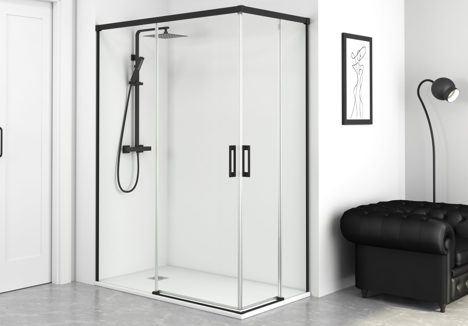 Paroi de douche Oslo Principal 2