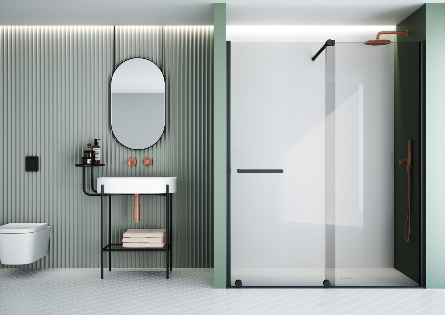 Paroi de douche Profiltek (VY-210) Principal 1