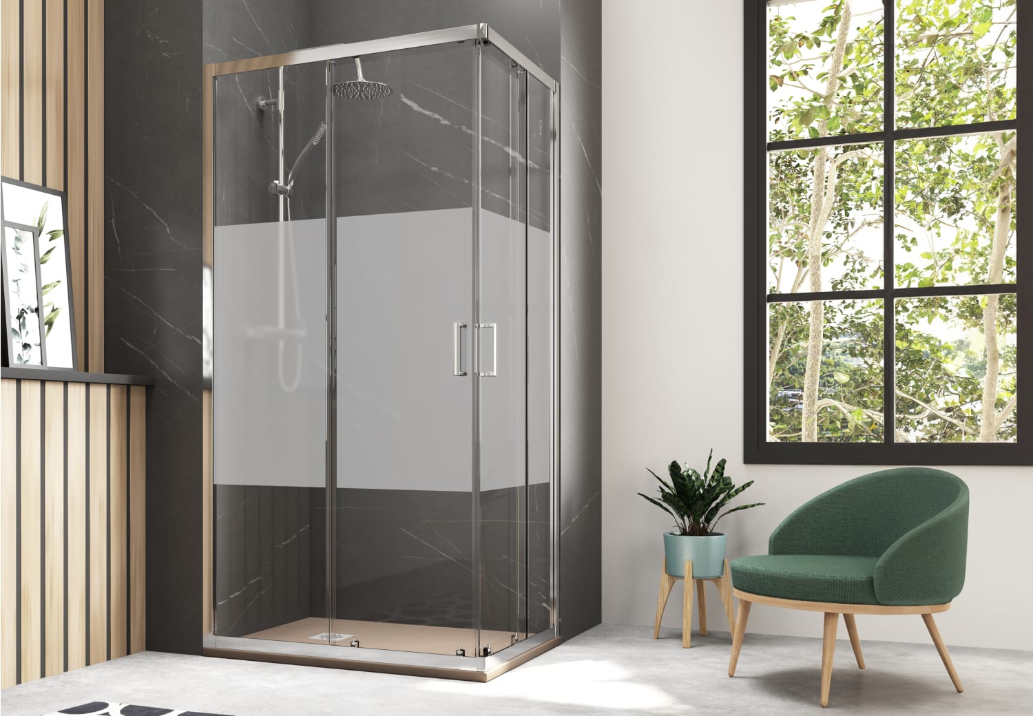 Paroi de douche Hambourg Principal 1