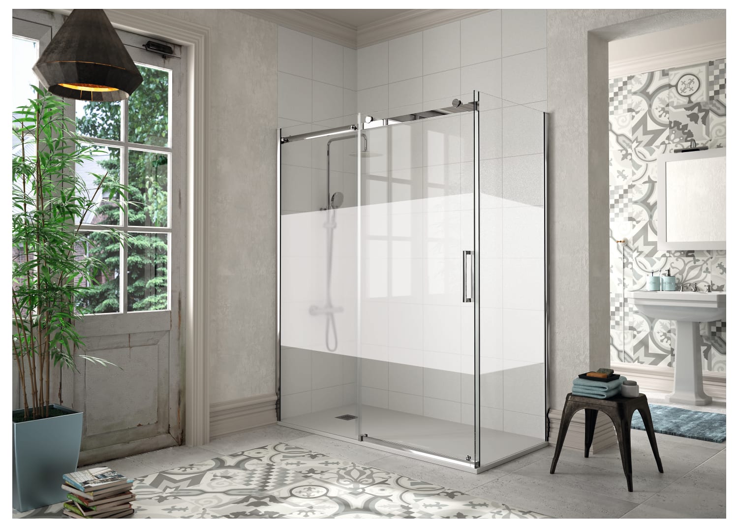 Paroi de douche Liberty (LI102 + LI103) Principal 1
