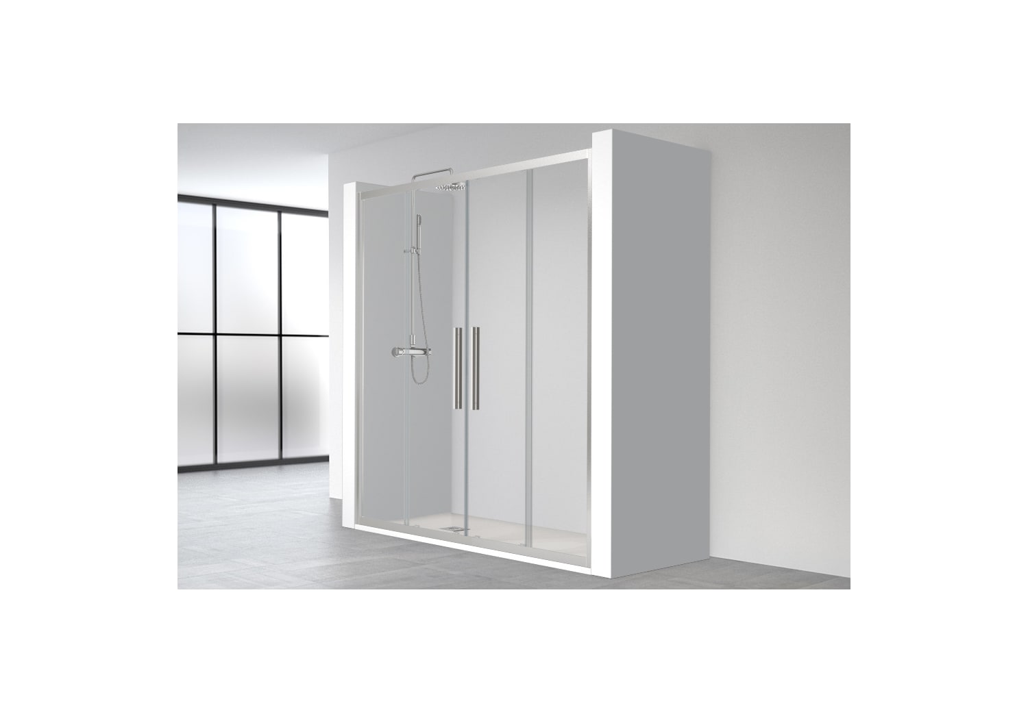 Paroi de douche Profiltek Elma (EL-225) opción 3
