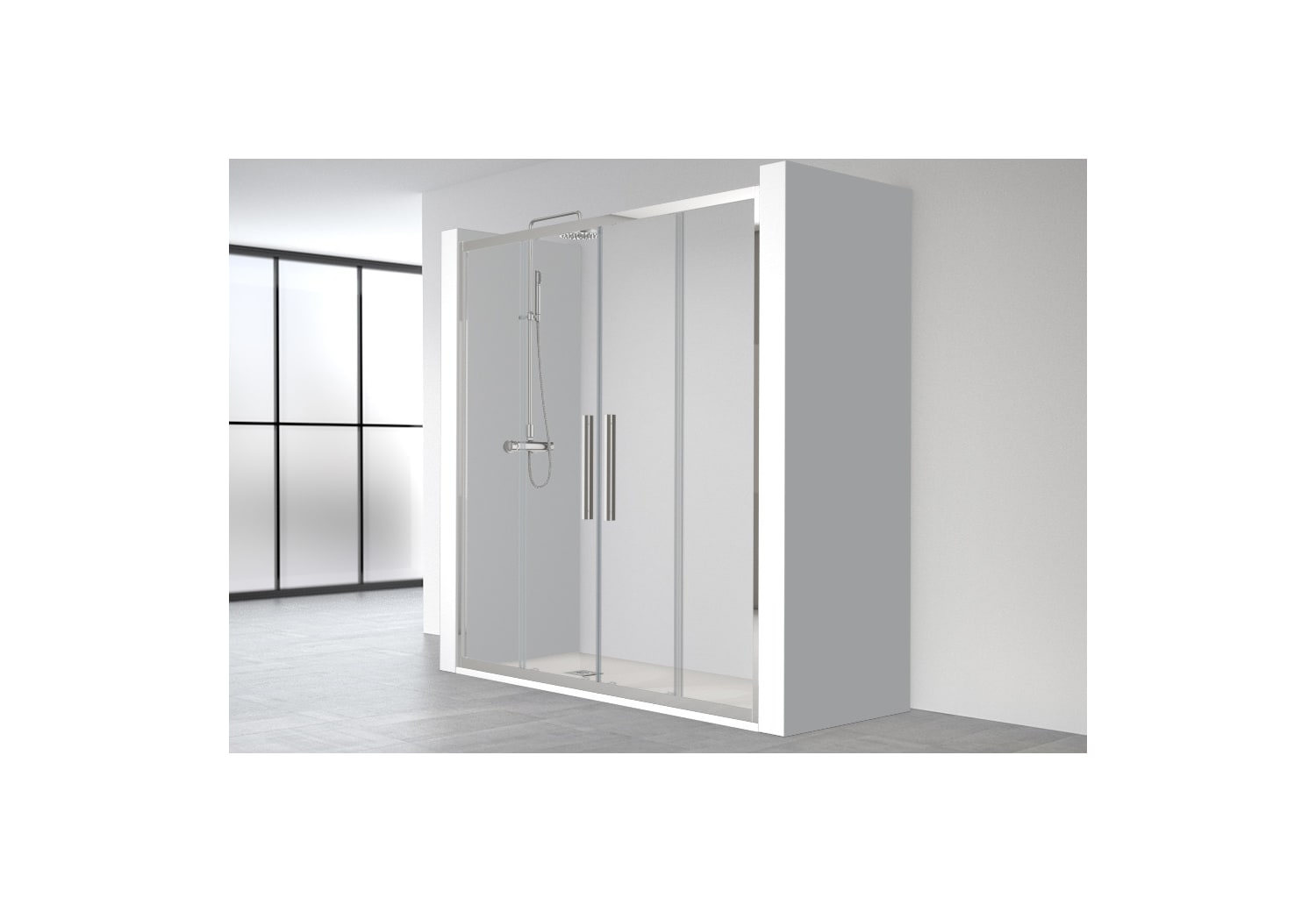 Paroi de douche Profiltek Elma (EL-225) opción 4