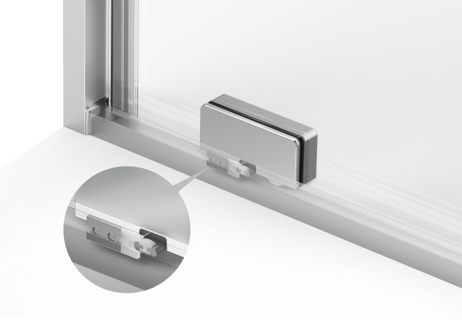 Paroi de douche Kassandra Moka (MK102) Detalle 8