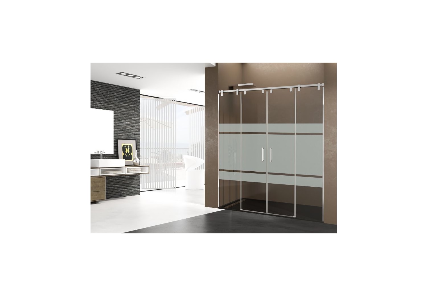 Paroi de douche GME Futura Spazio Ambiente 5