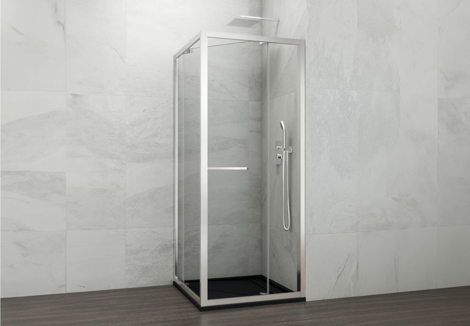 Paroi de douche GME Spazio (Combi A) Ambiente 5