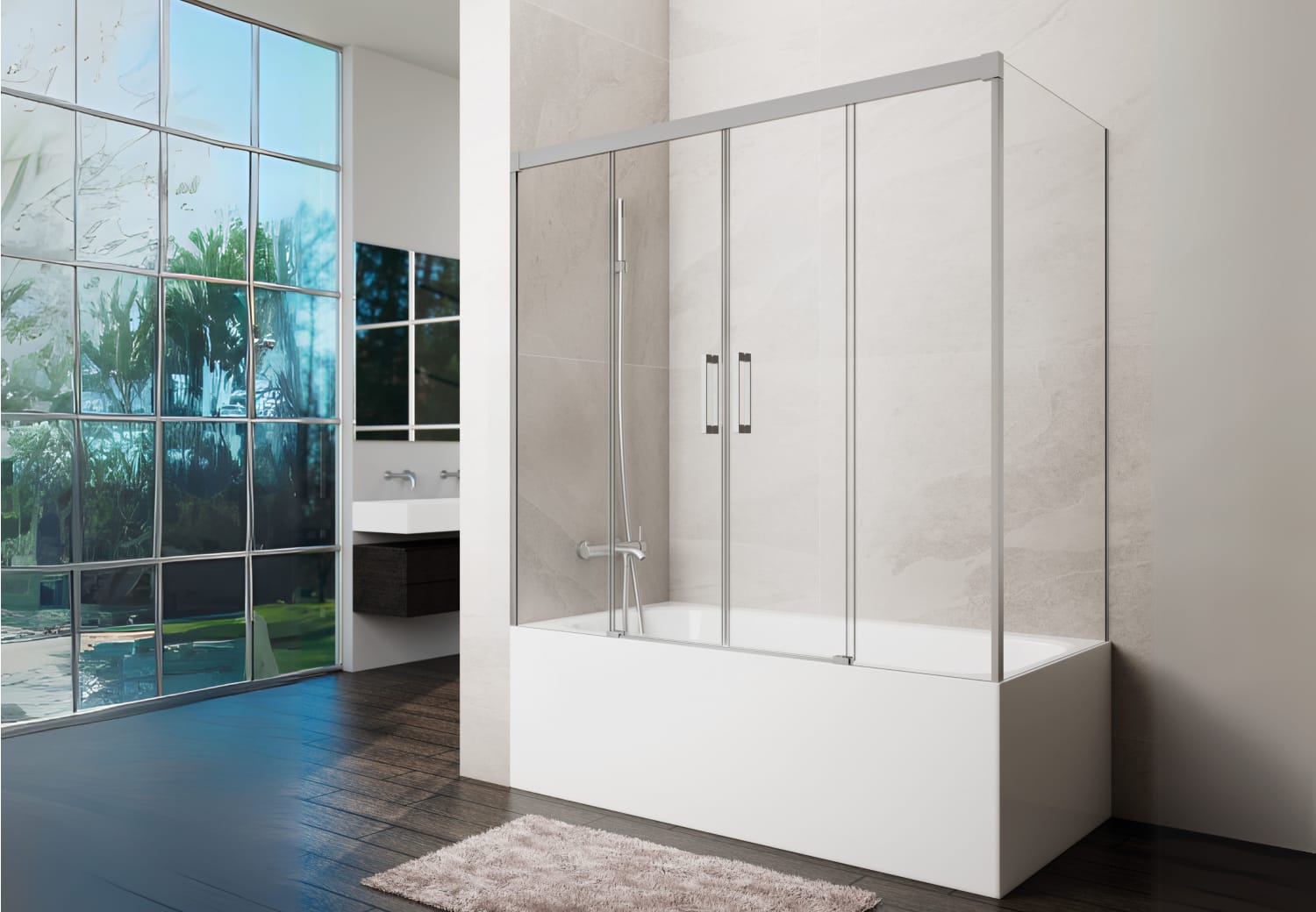 Pare-baignoire GME Basic Spazio Principal 5