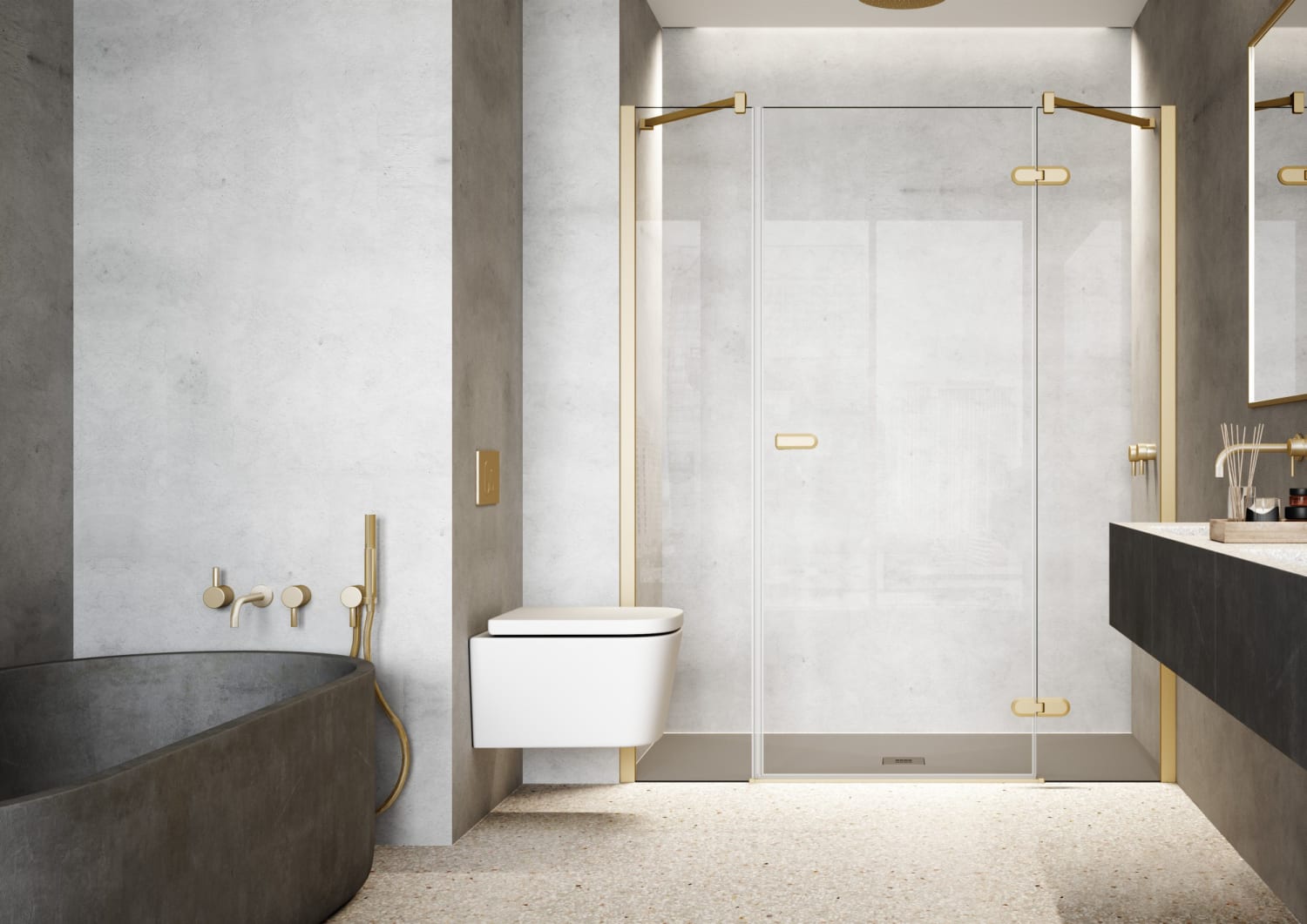 Paroi de douche Profiltek Galilea (GA-209) Principal 0