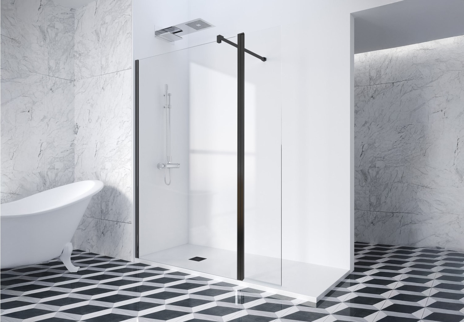 Paroi de douche Profiltek Hada Plus (HP-240) Principal 1