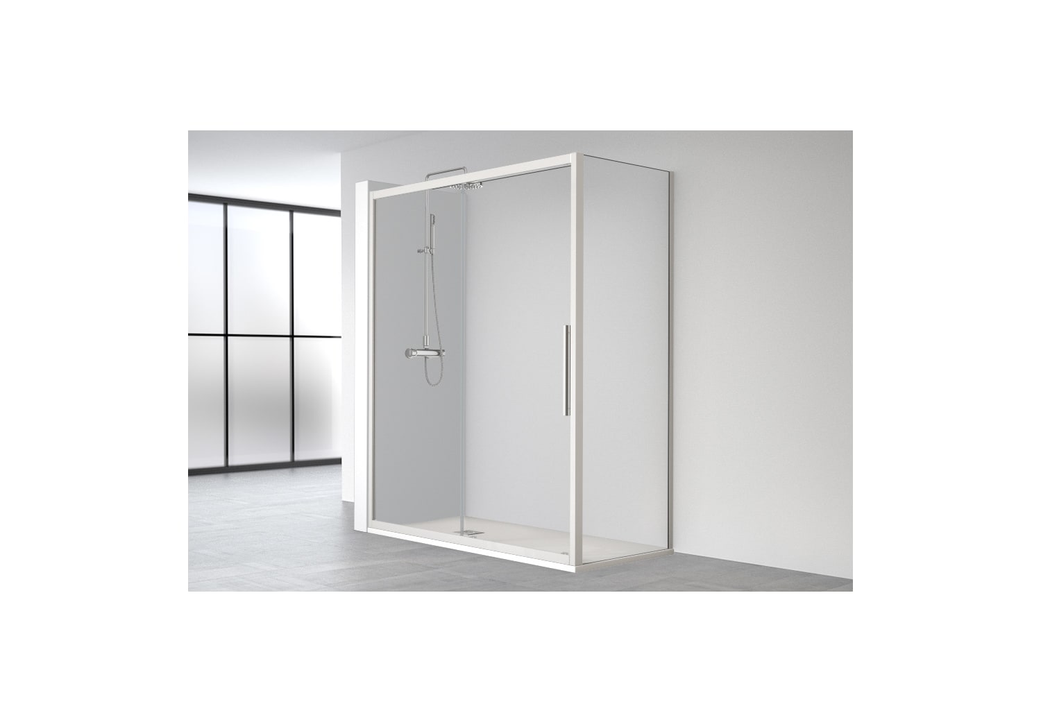 Paroi de douche Profiltek Elma (EL-216) opción 4