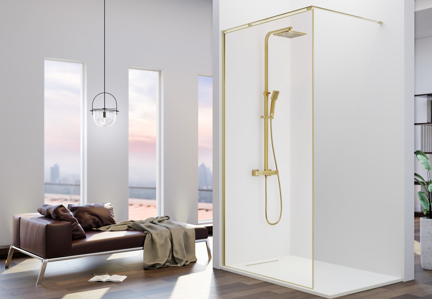 Paroi de douche fixe Kassandra Fresh Arena (FA 633) Principal 6