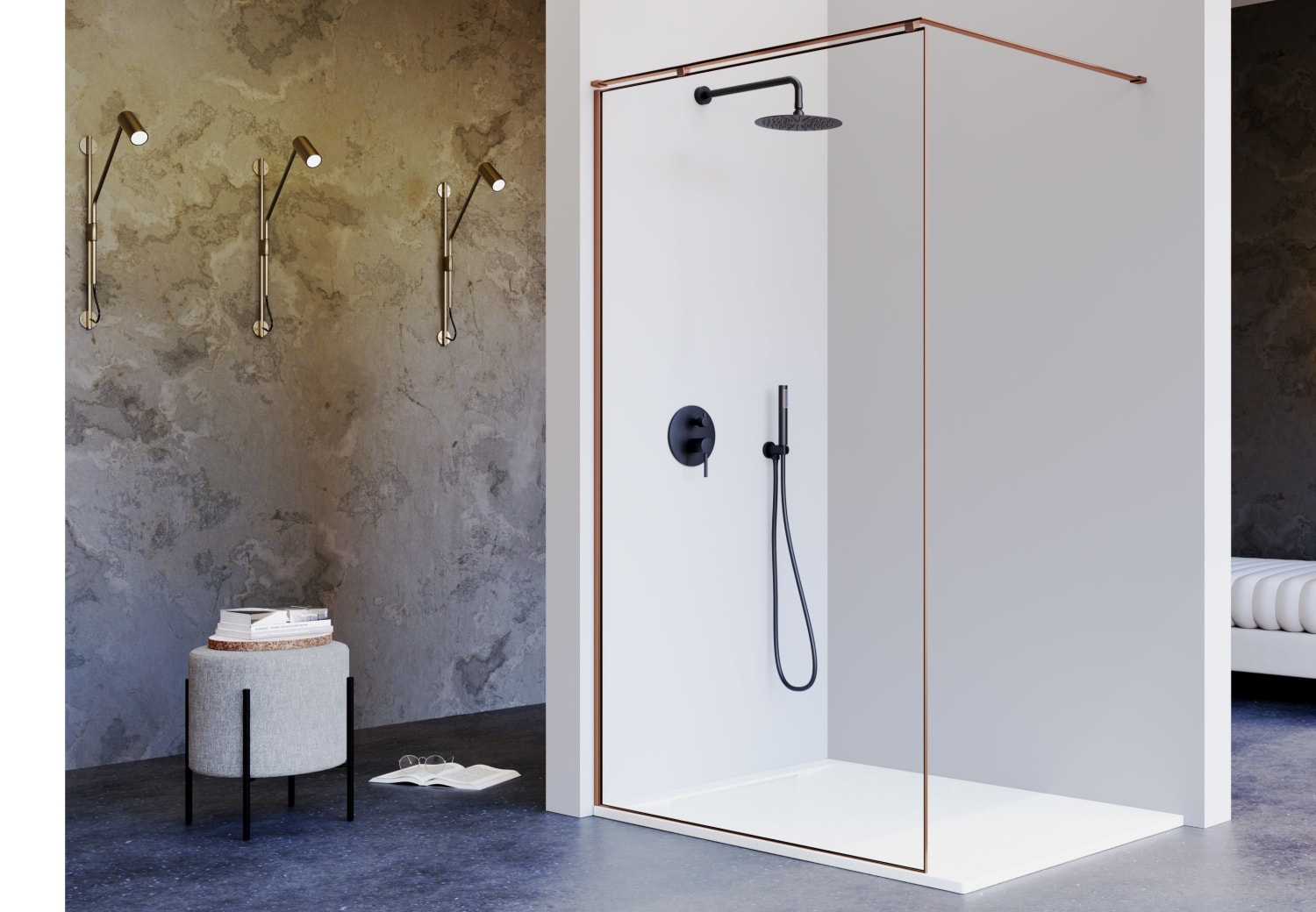 Paroi de douche fixe Kassandra Fresh Arena (FA 633) Principal 5
