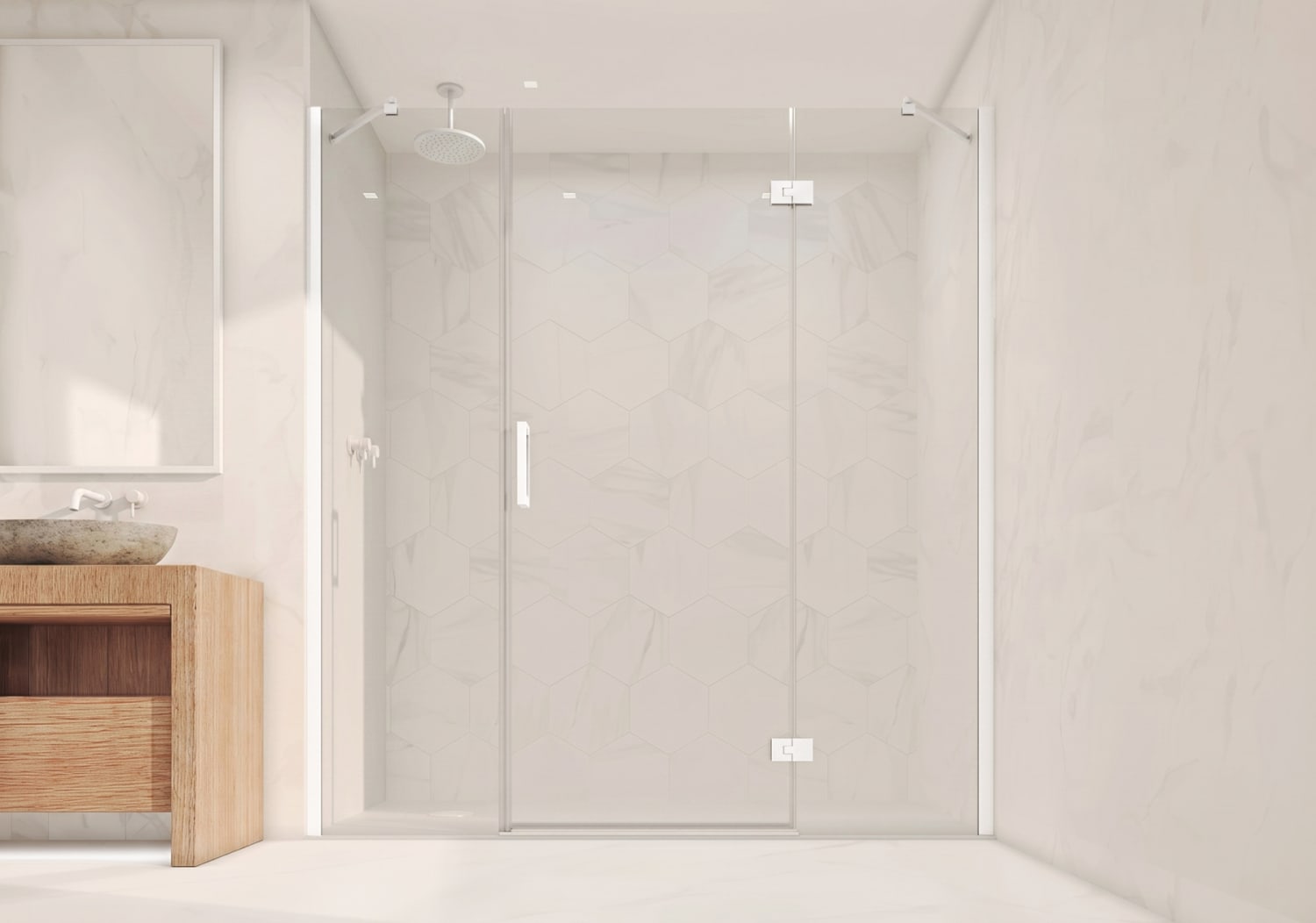 Paroi de douche Bruntec Aurea (900) Principal 3