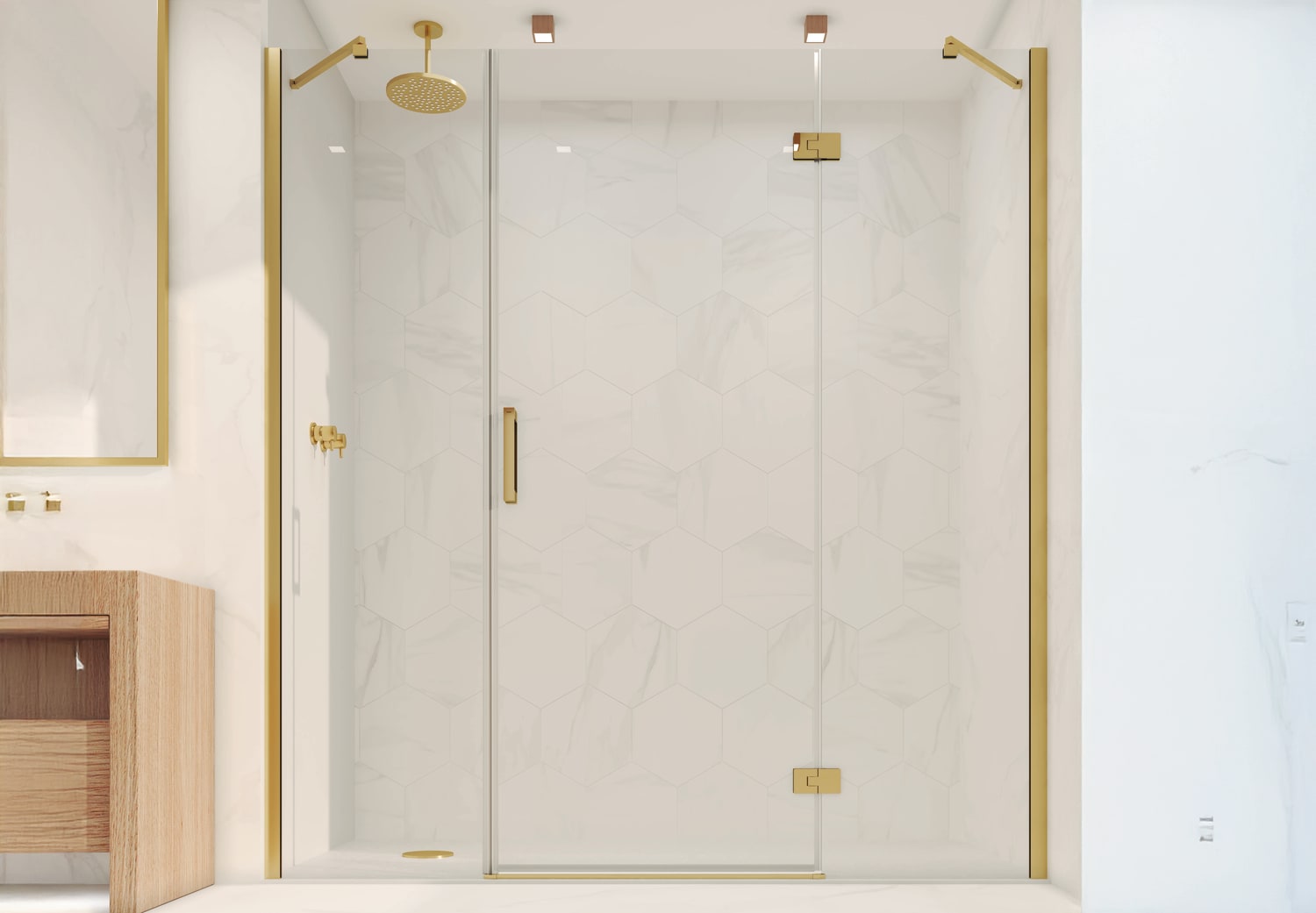 Paroi de douche Bruntec Emma (900) Principal 0