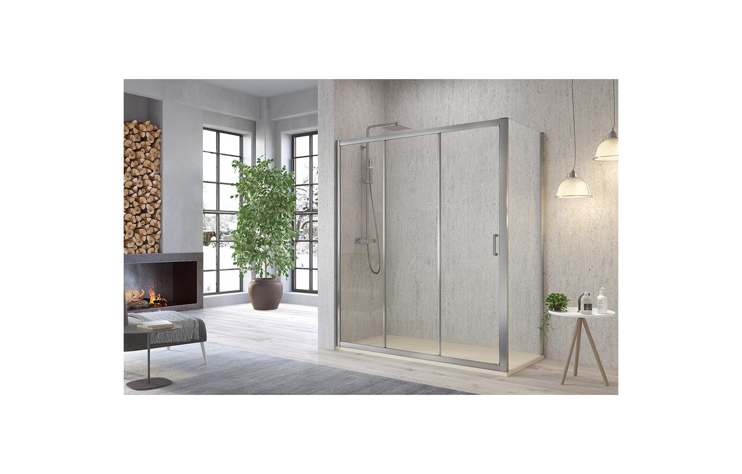 Paroi de douche Kassandra Diana (DI101+DI103) Principal 0