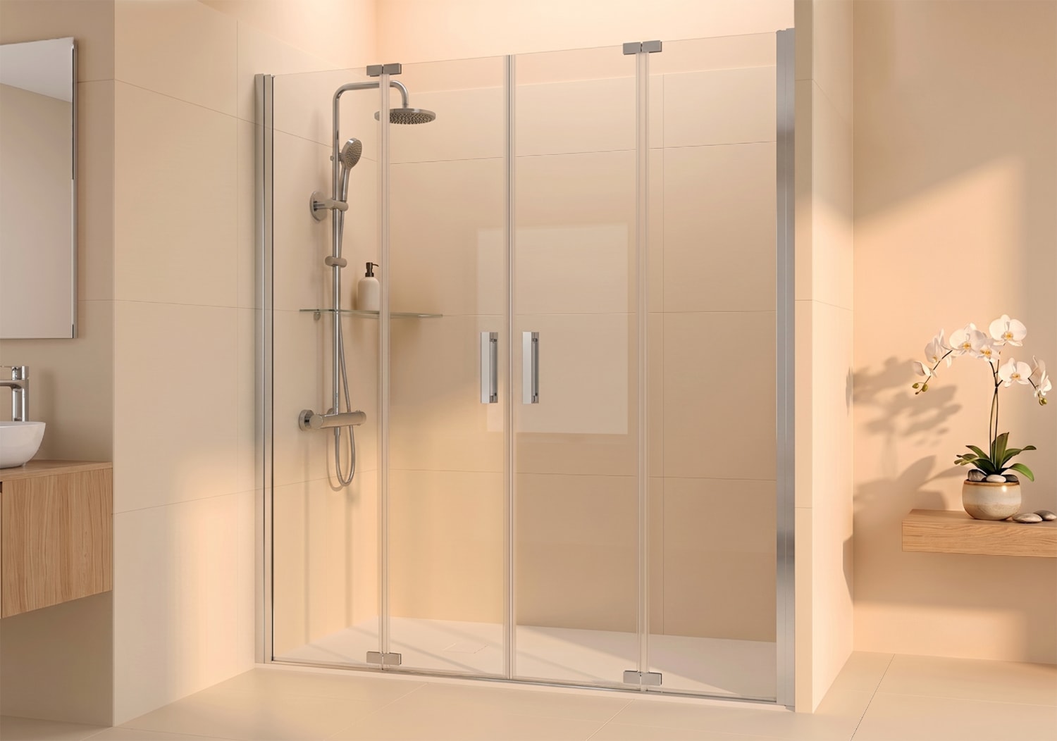 Paroi de douche Bruntec Ursa (200B) Principal 5