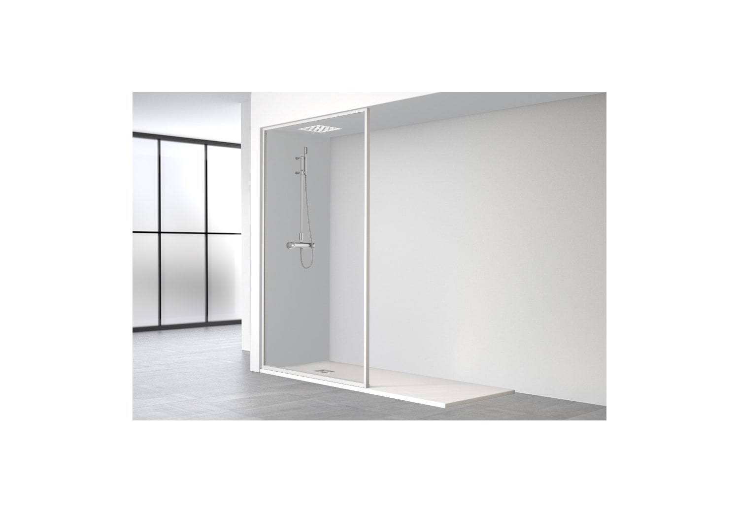 Paroi de douche Profiltek Scandinave (FN-2016) Principal 1