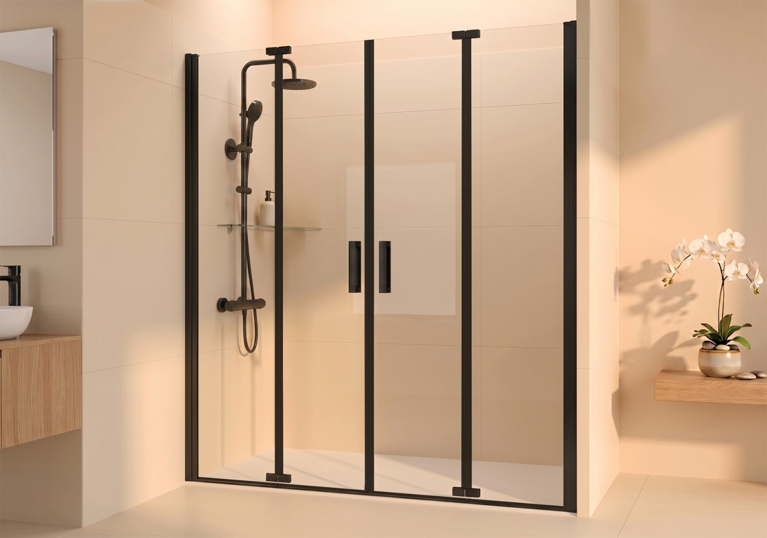 Paroi de douche Bruntec Ursa (200B) sur mesure Principal 1