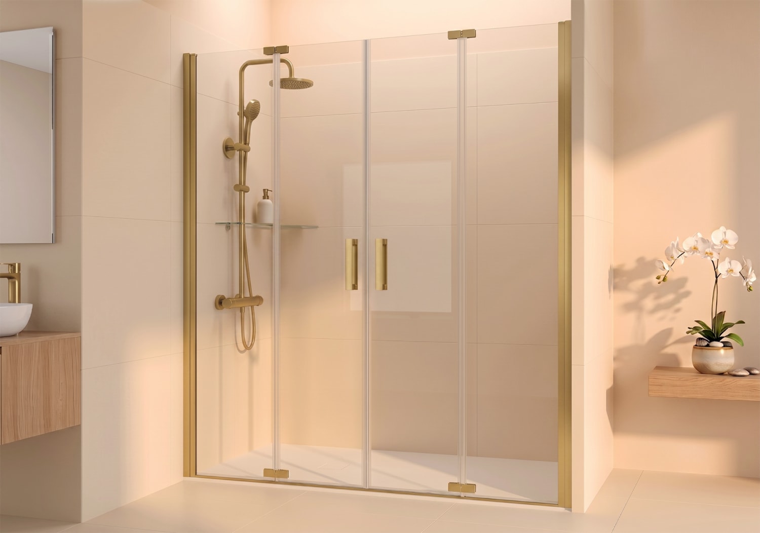 Paroi de douche Bruntec Ursa (200B) sur mesure Principal 2