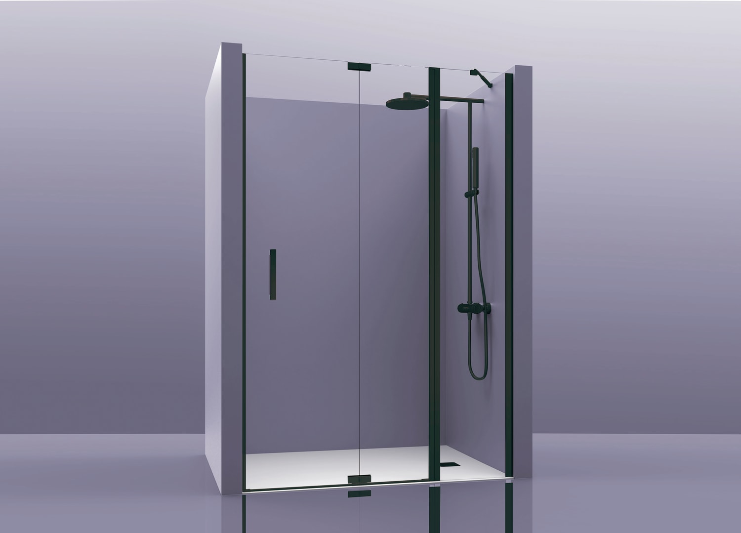 Paroi de douche Ursa (900B) Principal 1