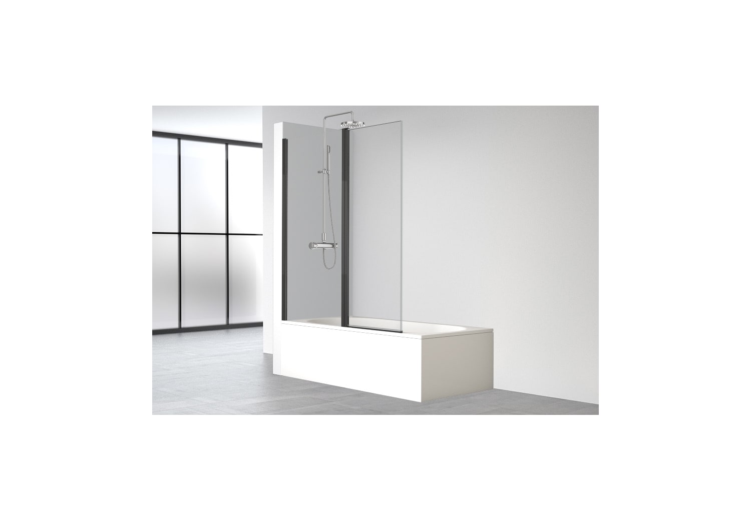 Profiltek Hada pare-baignoire (HP-106) opción 2
