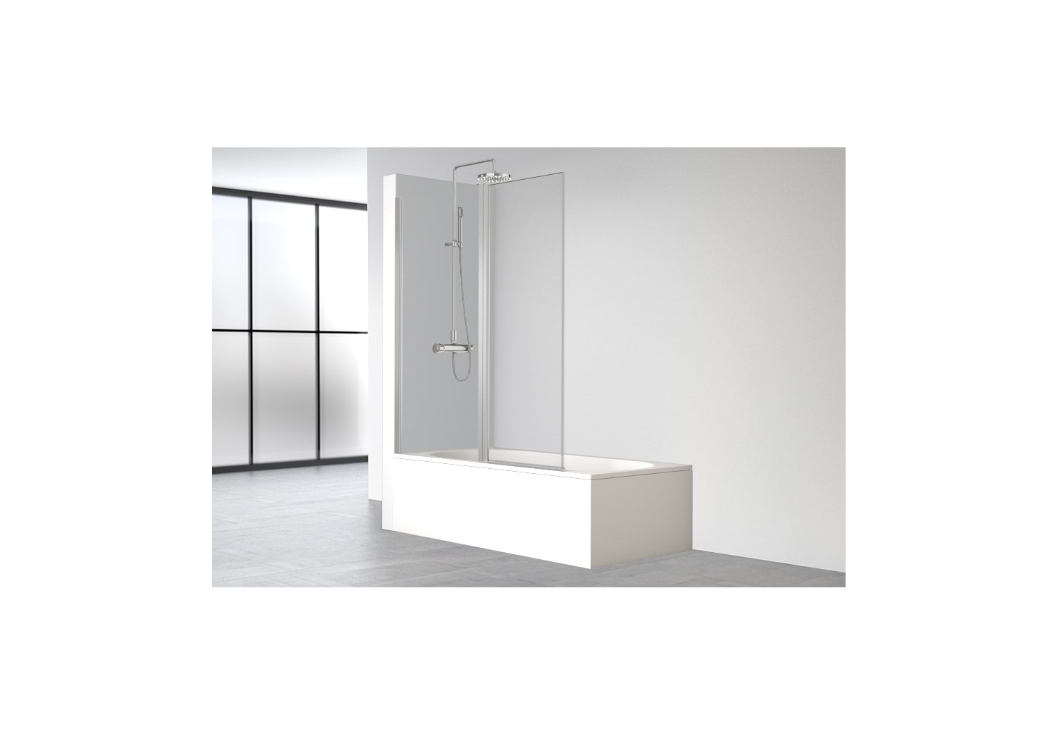 Profiltek Hada pare-baignoire (HP-106) opción 1