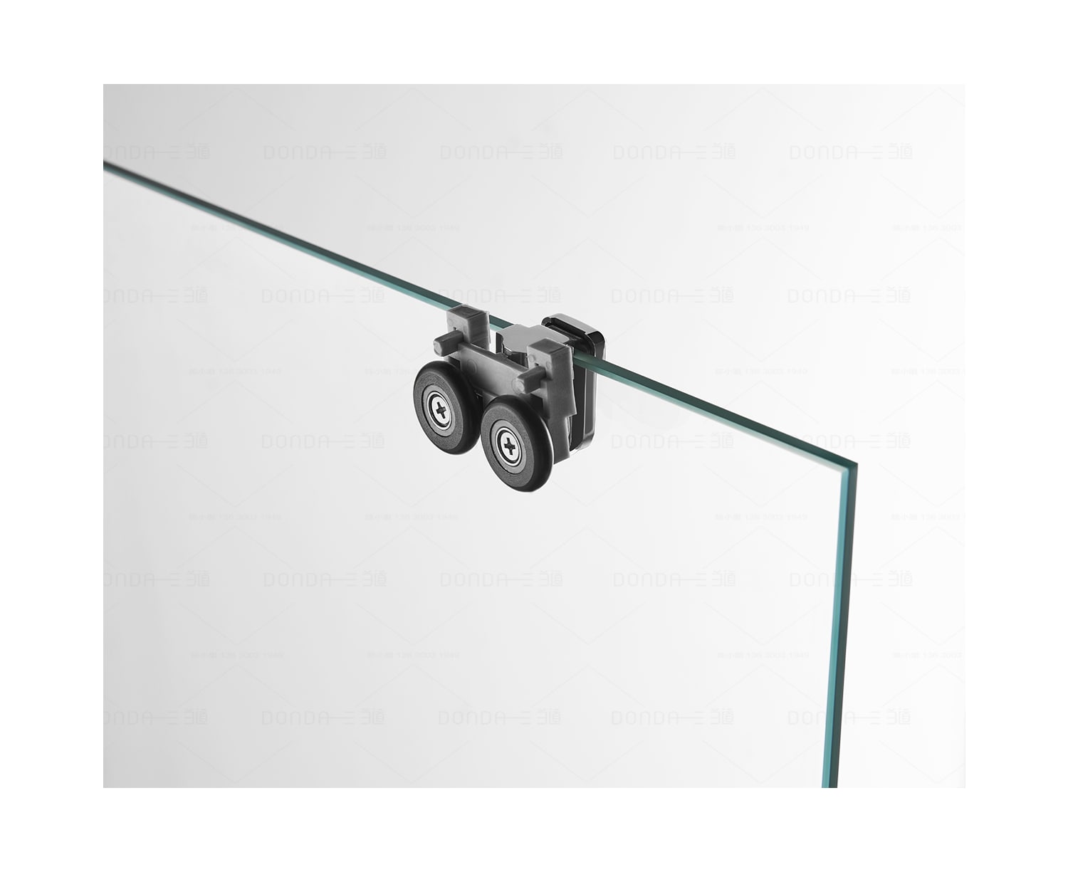 GME Basic pare-baignoire noir mat Spazio Detalle 4
