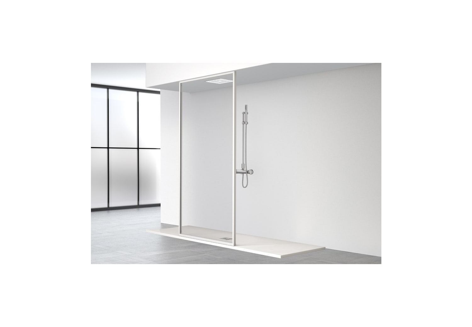 Paroi de douche Profiltek Scandinave (FN-2015) opción 2