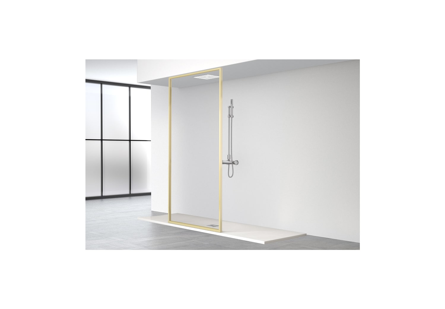 Paroi de douche Profiltek Scandinave (FN-2015) opción 4