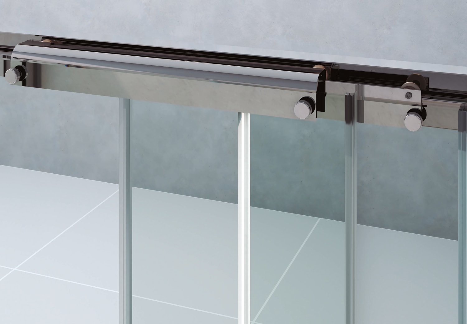 Paroi de douche Leda (100) Detalle 2