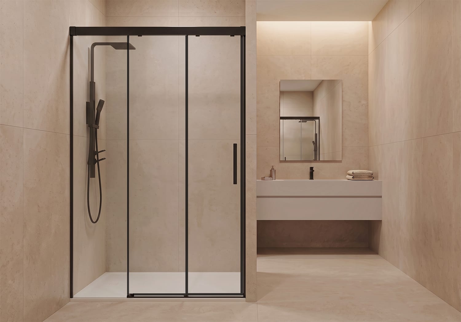 Paroi de douche Leda (100) Principal 1