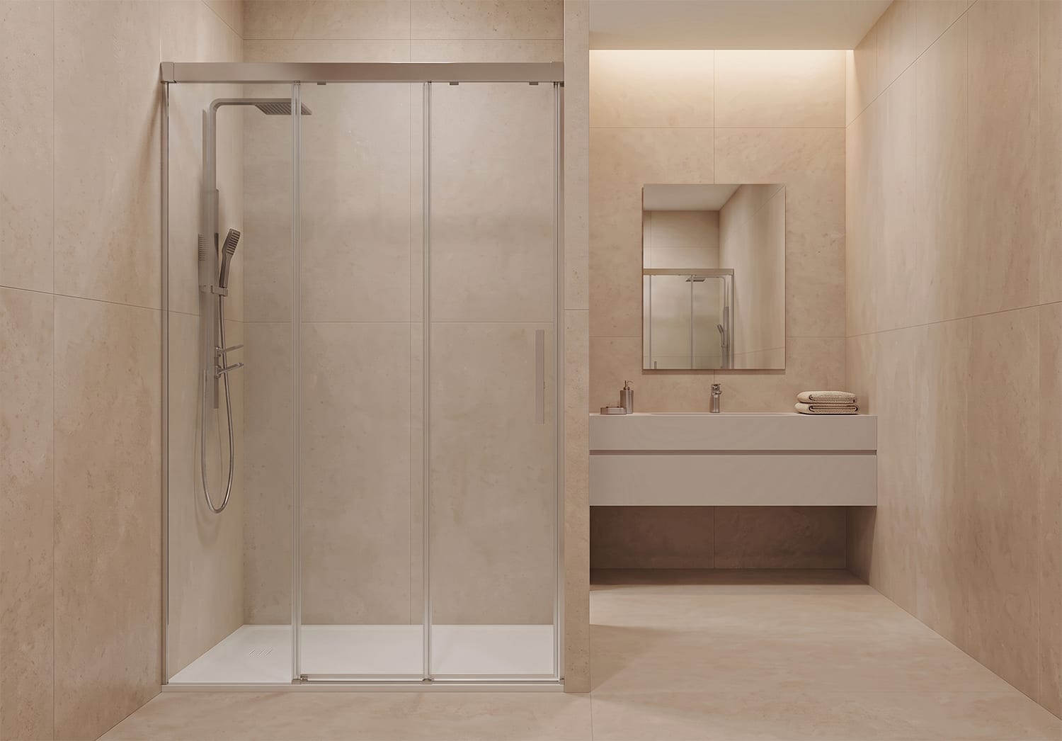 Paroi de douche Leda (100) Principal 0