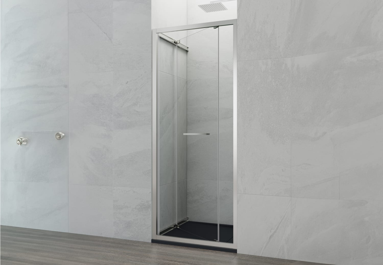 Paroi de douche GME Spazio (Combi A) Detalle 3